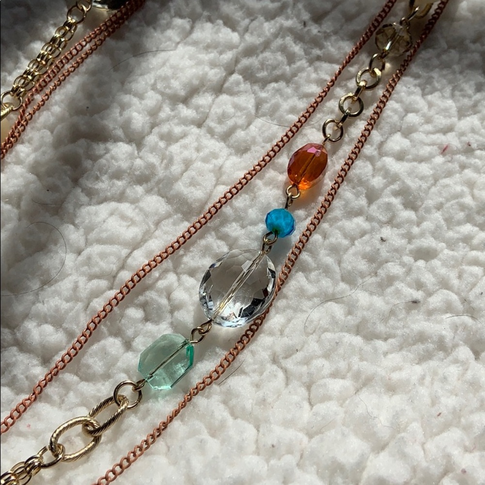 Long Multi-strand Necklace - Picture 4 of 5
